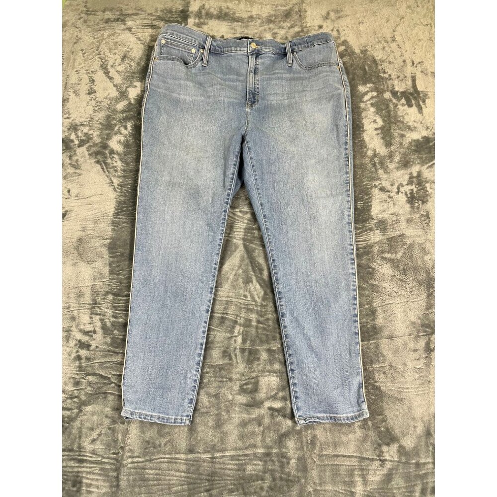 J.Crew Classic Stretch Denim Jeans In Light Wash Womens 36